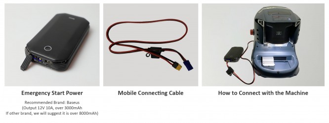 Mobile Connecting Cable for Beta Automatic Key Cutting Machine